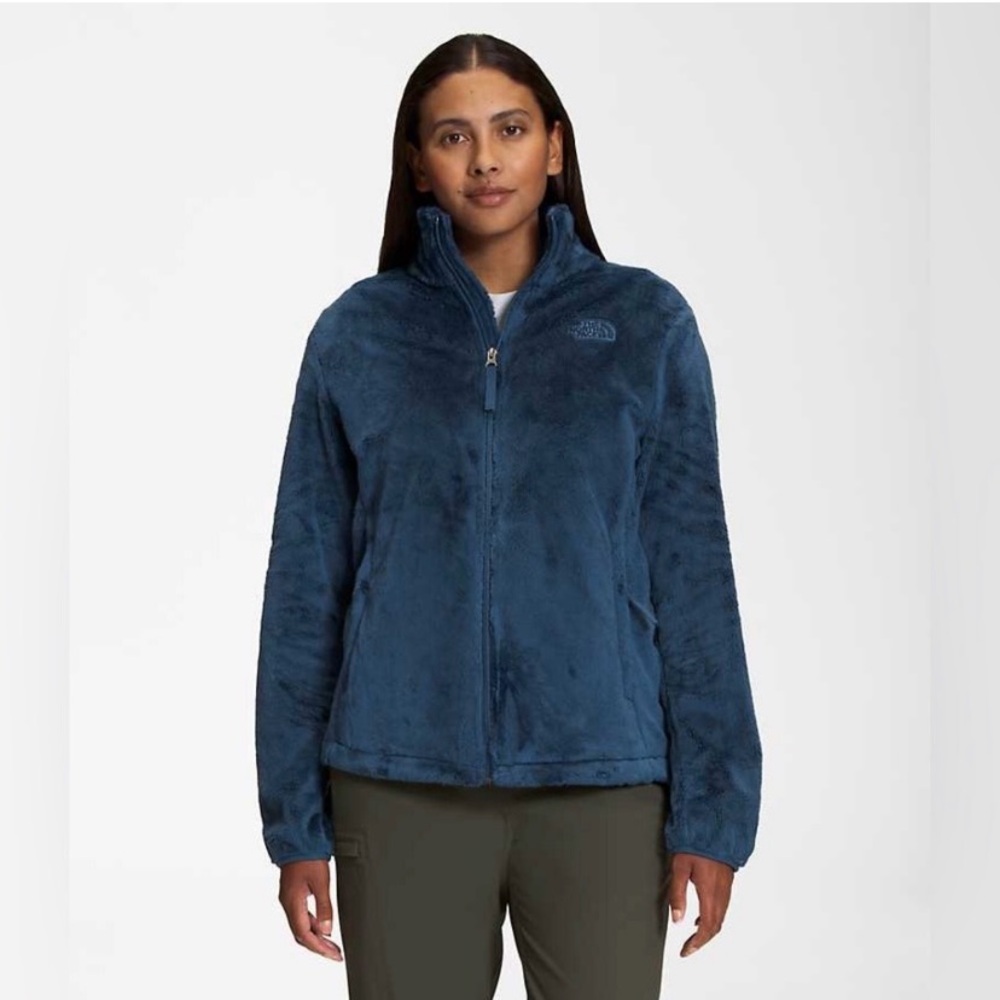 The North Face Women's Teal Blue Osito
Fleece Full Zip Jacket Size S